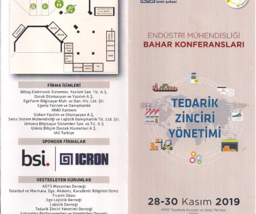 (Turkish) Derneğimiz Tedarik Zinciri Yönetimi Konferansının Destekleyen Kurumları Arasında